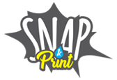 snap and print logo