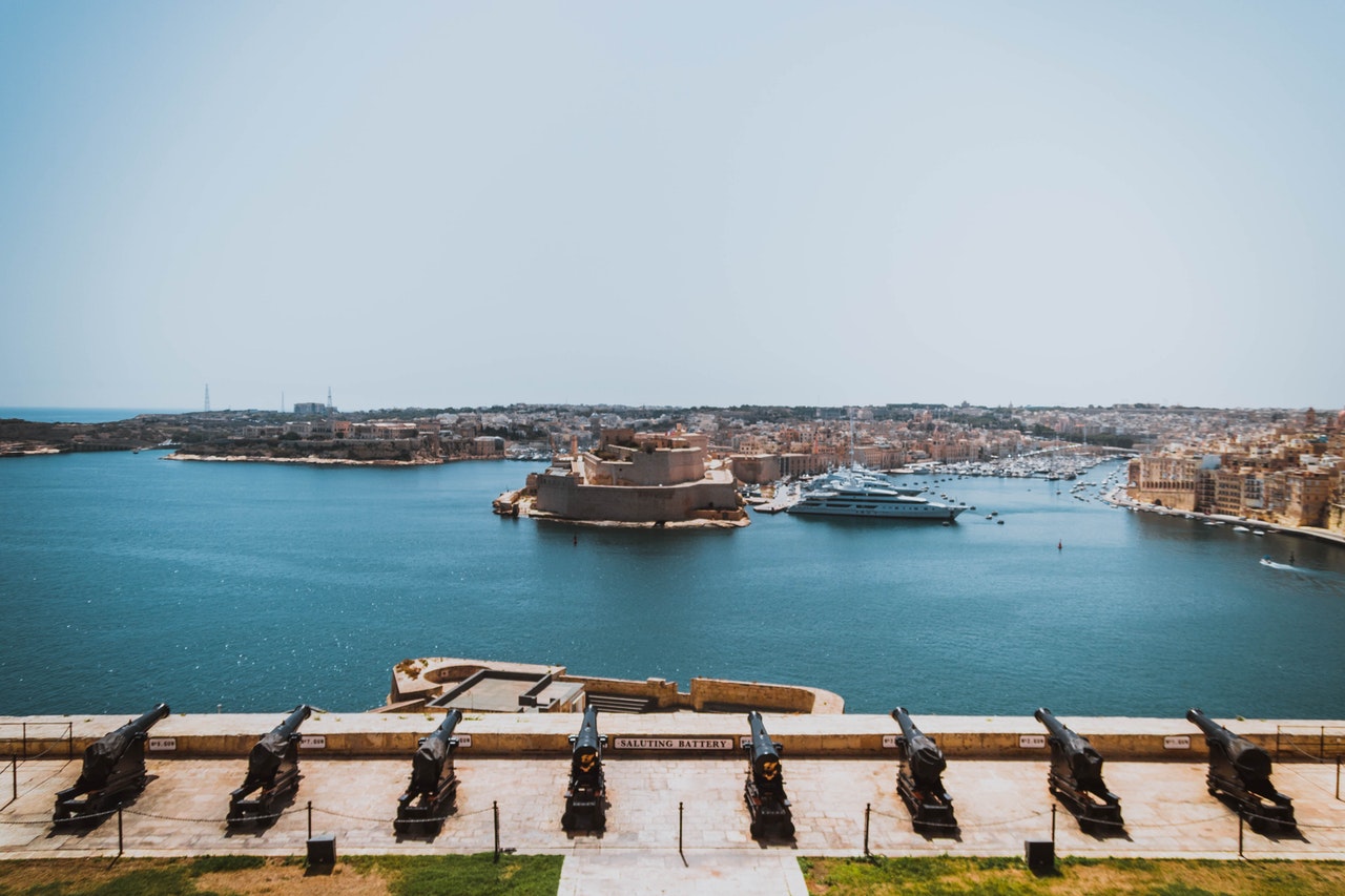 Malta grand harbour